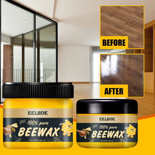 Picture of Mintiml Beewax Wood Polish Polisher Polishing Compound Wax Floor Seasoning Furniture Wrap Care Magic Repair Traditional All Purpose Wood - NR Mart-2024 - Multicolor