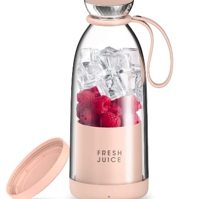 Picture of Lifestyle Mall   Blender Smoothie Makers, Portable Blender Mini Jug Blenders, Multifunctional Personal Blender with USB Rechargeable, for Baby Food, Travel, Office, Gym-Rechargeable-Juicers & Fruit Extractors - Multicolor