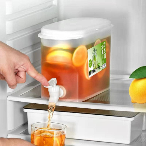 Picture of High quality Food grade plastic juice jar 3.5 L - NR Mart-2024 - Multicolor