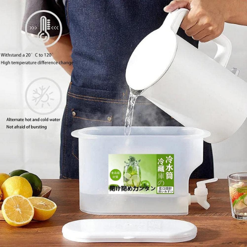 Picture of High quality Food grade plastic juice jar 3.5 L - NR Mart-2024 - Multicolor