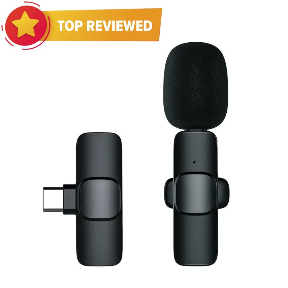 Picture of K8 Wireless Microphone for YouTube Facebook Live Stream Tik-Tok Video - NR Mart-2024 - Multicolor