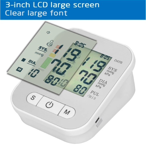 Picture of Digital Blood Pressure Machine – Bp Machine - Acurate Bp Check Machine - Blood Pressure Monitors -  NR Mart-2024 - Multicolor