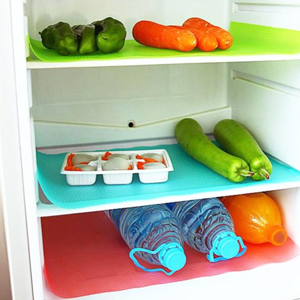 Picture of 4PCs Refrigerator Pads Fridge Mats - NR Mart-2024 - Multicolor