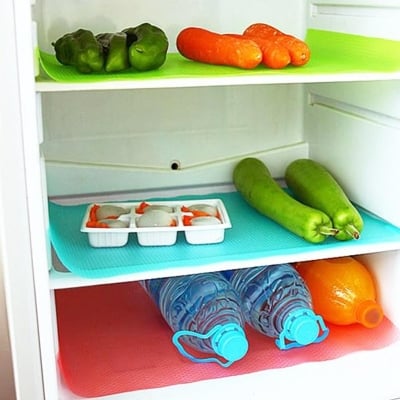 Picture of 4PCs Refrigerator Pads Fridge Mats - NR Mart-2024 - Multicolor
