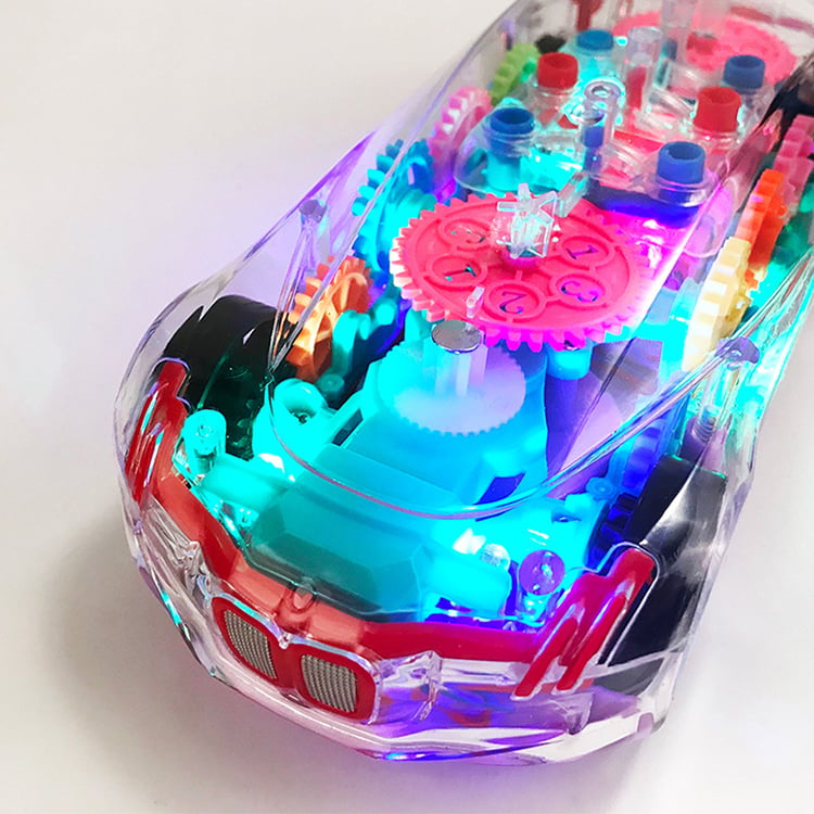 Picture of Concept Racing Car Transparent Car Toy - NR Mart-2024 - Multicolor