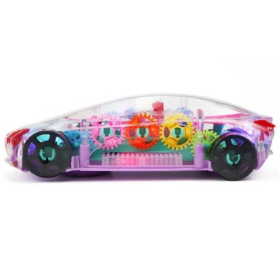Picture of Concept Racing Car Transparent Car Toy - NR Mart-2024 - Multicolor