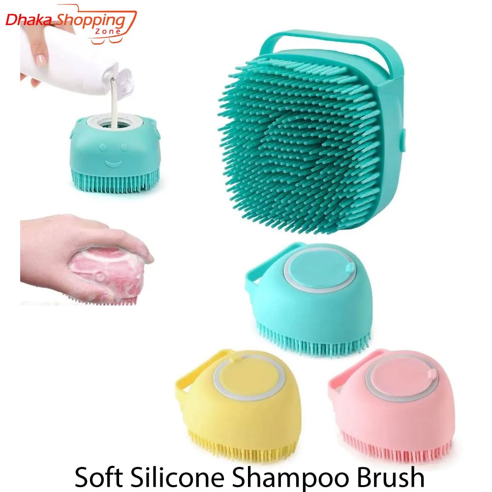 Picture of Bath Massage Gloves Brush Soft Safety Silicone - NR Mart-2024 - Multicolor