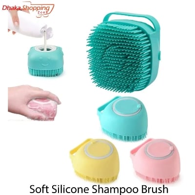 Picture of Bath Massage Gloves Brush Soft Safety Silicone - NR Mart-2024 - Multicolor