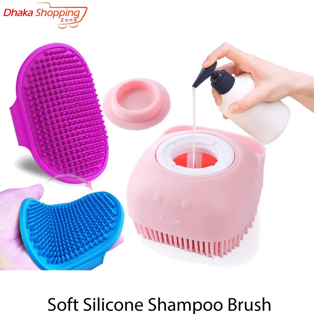 Picture of Bath Massage Gloves Brush Soft Safety Silicone - NR Mart-2024 - Multicolor