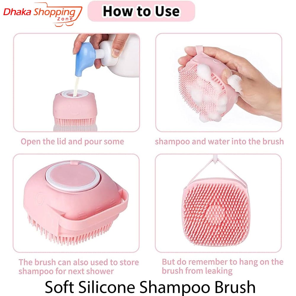 Picture of Bath Massage Gloves Brush Soft Safety Silicone - NR Mart-2024 - Multicolor