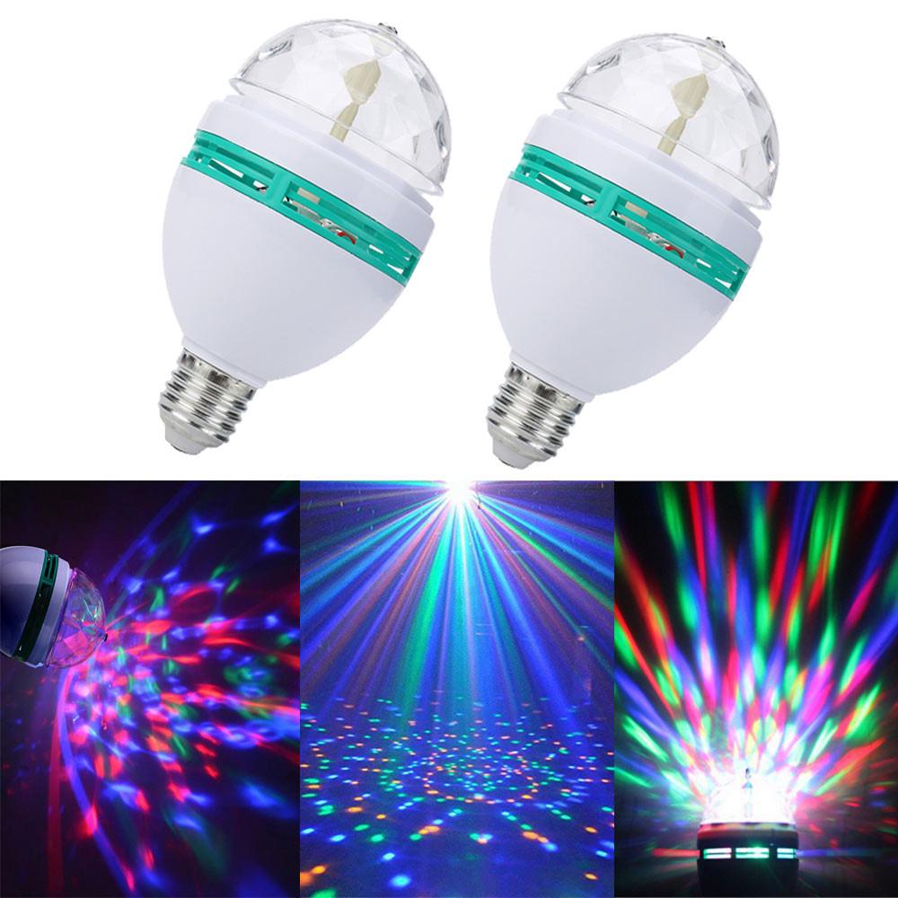 Picture of Decoration Disco DJ Party LED Light Bulb - Multicolor - NR Mart-2024 - Multicolor