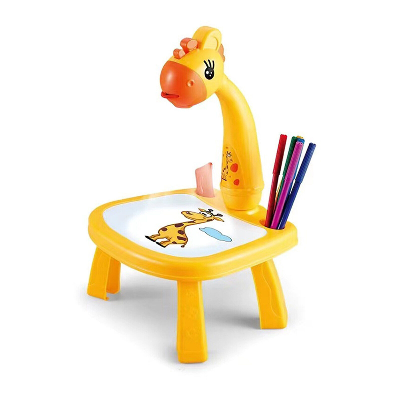 Picture of Children Learning Desk Trace And Draw Projector Art Drawing Board Projection Tracing Painting Table Toy Early Educational Gift For Boys Girls Over 3 Year Old Baby Toys -  NR Mart-2024 - Multicolor