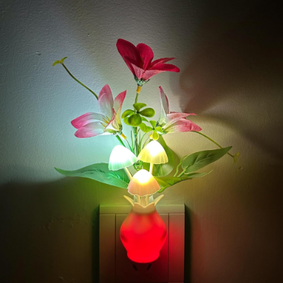 Picture of LED Sensor Dream Mushroom Night Light Lamp - Multi-Color 1 pcs -Night Lights -  NR Mart-2024 - Multicolor
