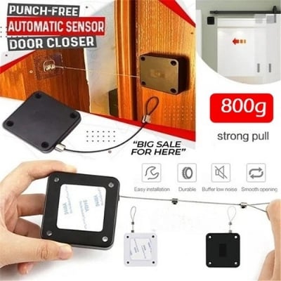 Picture of Automatic Anti-Punching Door Closer-Door hardware & locks - NR Mart-2024