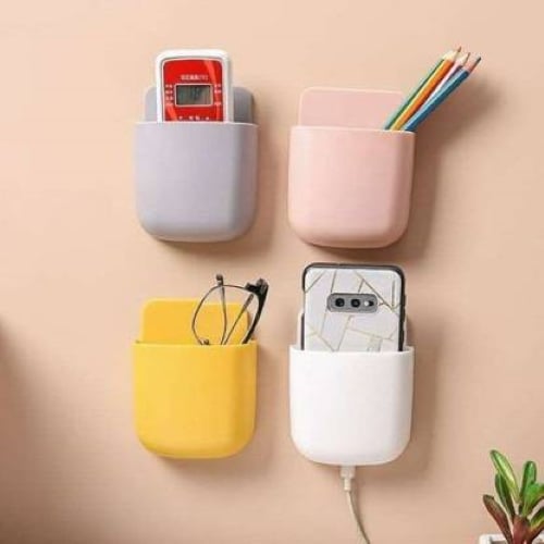 Picture of Klassy Smart Holder Wall Attached For Remote & Cosmetics Accessories Storage 1 Pcs Multicolor - NR Mart-2024 - Multicolor