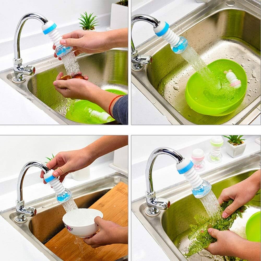 Picture of Kitchen 360 Degree Rotate Water Saving Shower Head Faucet Tap Filter Purifier Plastic Filter Kitchen Bathroom Water Spray Filter - NR Mart-2024 - Multicolor