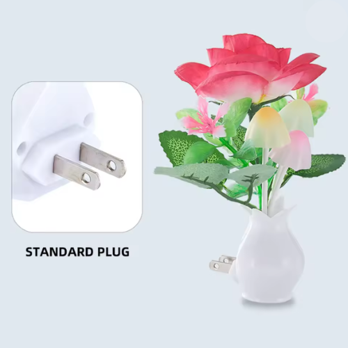 Picture of Mushroom Sensor Led Night Light, Color Changing LED Dream Bed Lamp - NR Mart-2024 - Multicolor
