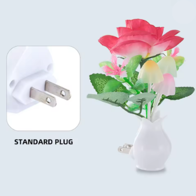 Picture of Mushroom Sensor Led Night Light, Color Changing LED Dream Bed Lamp - NR Mart-2024 - Multicolor
