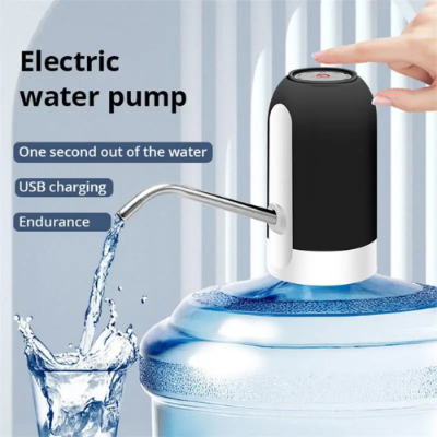 Picture of Usb Charge Portable Water Dispenser Electric Pump For 5 Gallon Bottle With Extension Hose Barreled Tools - NR Mart-2024 - Multicolor
