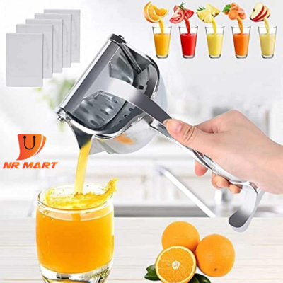 Picture of Aluminum Alloy Lemon Juicer Manual Pomegranate Juice Squeezer Pressure Lemon Sugar Cane Juice Kitchen Fruit Tool High Quality By NR Mart-2024 - Multicolor