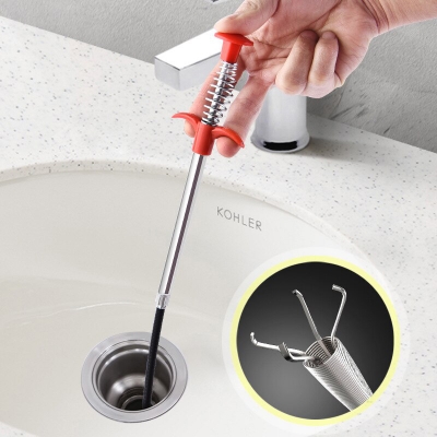 Picture of Pipe Cleaner Four-claw Extractor Cleaning Floor Dredging Artifact - NR Mart-2024 - Multicolor
