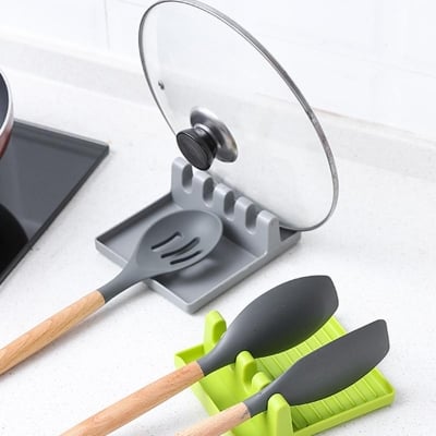 Picture of 1 Pieces Multi Function Ladle Spoon Rest Holder - NR Mart-2024 - Multicolor