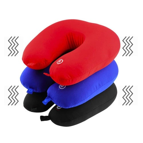 Picture of Travel pillow vibrating Neck Massage Cushion Pillow - NR Mart-2024 - Multicolor