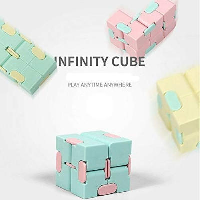 Picture of Infinity Cube Fidget Toy Sensory Fidgeting Game -  NR Mart-2024 - Multicolor