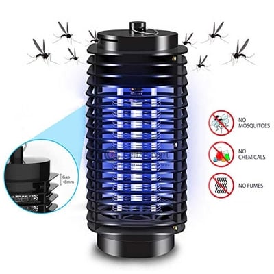 Picture of Electronical UV Night Light Mosquito Insect Fly Bug Killer Zapper Trap Lamp - NR Mart-2024 - Multicolor