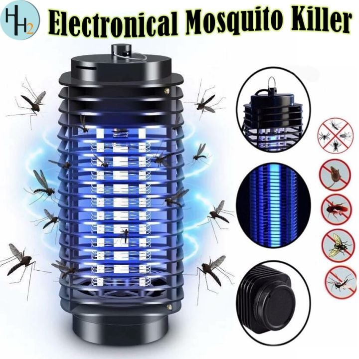 Picture of Electronical UV Night Light Mosquito Insect Fly Bug Killer Zapper Trap Lamp - NR Mart-2024 - Multicolor