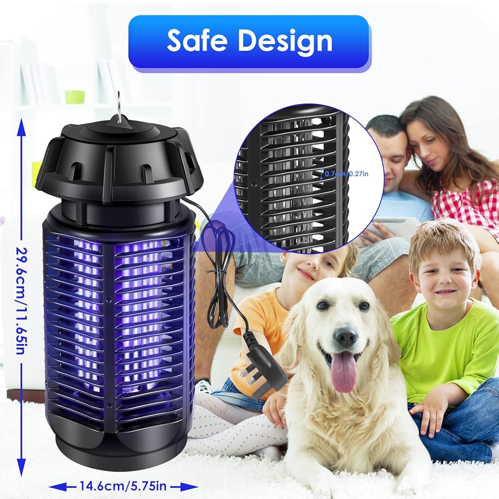 Picture of Electronical UV Night Light Mosquito Insect Fly Bug Killer Zapper Trap Lamp - NR Mart-2024 - Multicolor