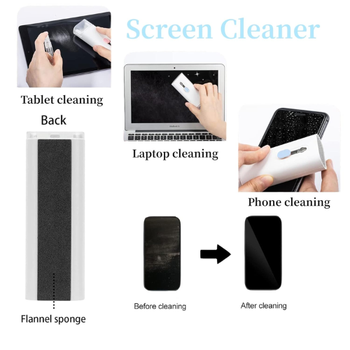 Picture of 7-in-1 Cleaning set headphones, keyboard, socket, digital products, laptop multi-functional use, easy to carry and compact  -  NR Mart-2024 - multicolor