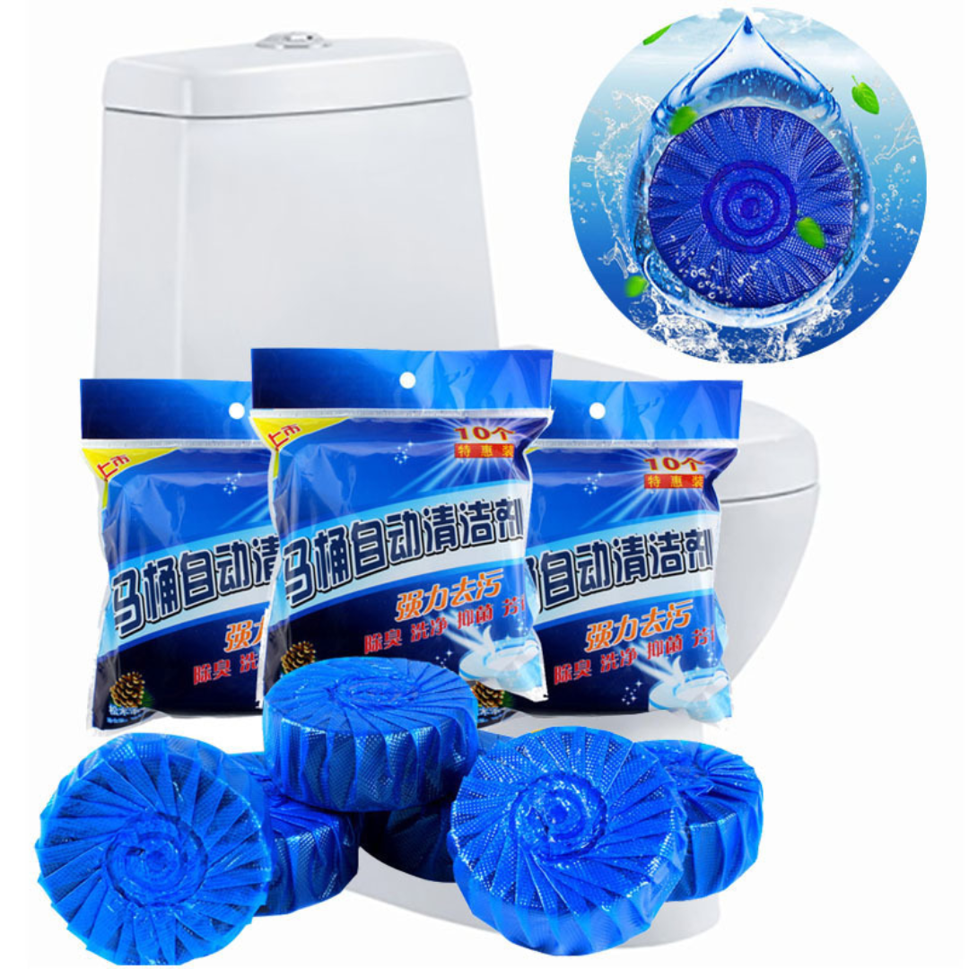 Picture of Toilet Sparkle 10-Pack: Unleash the Ultimate Cleaning Power for a Spotless, Germ-Free Bathroom Experience - NR Mart-2024 - multicolor