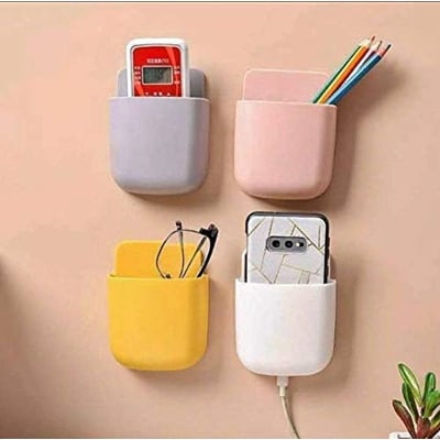 Picture of Klassy Smart Holder Wall Attached For Remote & Cosmetics Accessories Storage 1 Pcs Multicolor - NR Mart-2024 - Multicolor