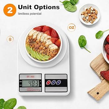 Picture of Digital Scale 10kg 1g Household Weight Scales Platform Electronic Balance Kitchen scale Baking Measure Food Cooking Tools - NR Mart-2024 - Multicolor
