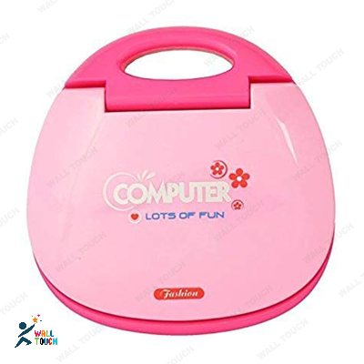 Picture of Educational Kids Computer And Learning ABCD, Words And Numbers Battery Powered Kids Laptop With Led Display And Music - NR Mart-2024 - multicolor