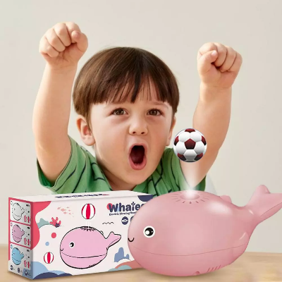 Picture of Little Whale Floating Ball USB Charging Whale Bladeless Fan Toy Cute Safe Interesting -  NR Mart-2024 - multicolor