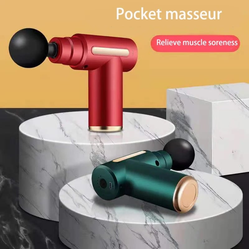 Picture of NR Mart-2024   portable mini device deep tissue, used for all athletes, percussion muscle back - Multicolor