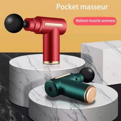 Picture of NR Mart-2024   portable mini device deep tissue, used for all athletes, percussion muscle back - Multicolor