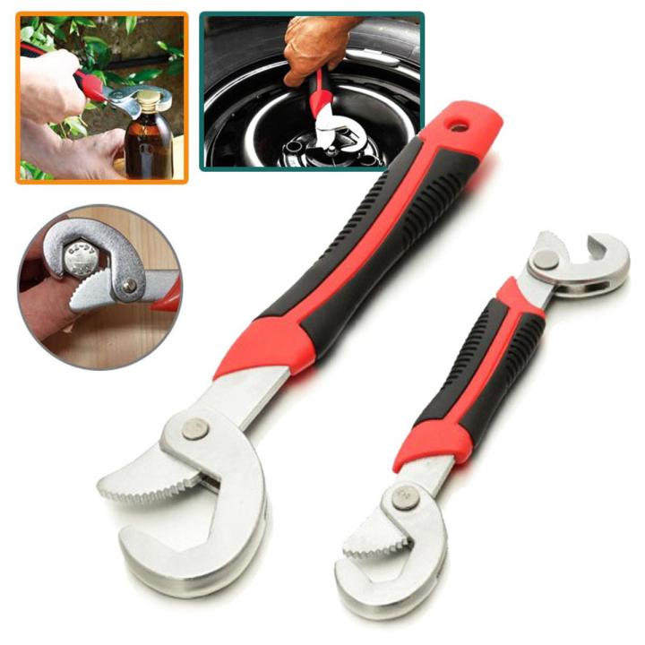 Picture of All in One Multipurpose Auto Adjustable Universal Quick Snap n Grip Wrench Spanner Set Tools - NR Mart-2024 - Multicolor