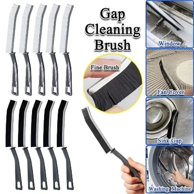 Picture of Gap Cleaning Brush Durable Grout Cleaner Brush Household Tile Joints Grout Cleaning Brush for Shower Floor Lines Cleaning Tools-Brushes, Sponges & Wipers-Brushes, Sponges & Wipers-Nr mart - Multicolor