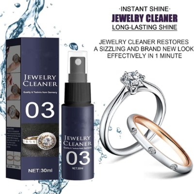 Picture of 30ml Jewelry Cleaner Silver Jewelry Necklace Ring Clean Polishing Spray Ring  -  NR Mart-2024 - Multicolor