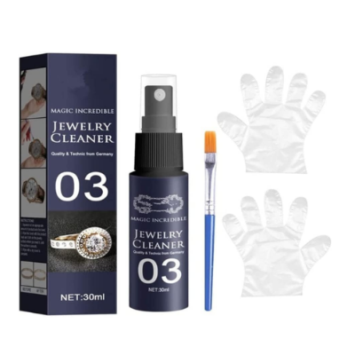 Picture of 30ml Jewelry Cleaner Silver Jewelry Necklace Ring Clean Polishing Spray Ring  -  NR Mart-2024 - Multicolor