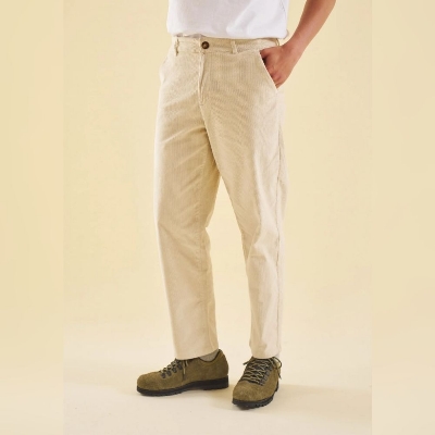 Picture of Beige/Biscuit-Men’s Corduroy/Cord Stretch Slim Fit Pant
