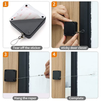 Picture of Automatic Door Closer Punch-Free Automatic Door Closers 500G - NR Mart-2024