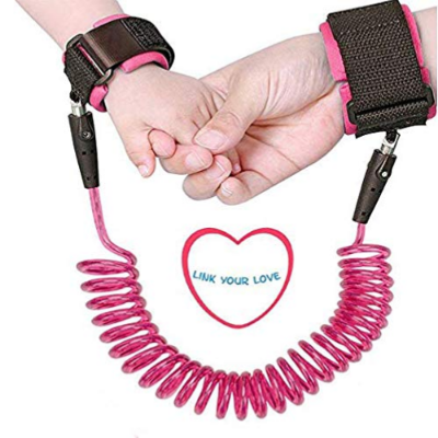 Picture of Anti Lost Wrist Link with Lock and Key for Baby Safety, Best Safety Harness/Band for Kids - NR Mart-2024 - Multicolor