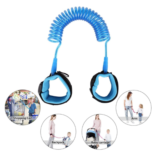 Picture of Anti Lost Wrist Link with Lock and Key for Baby Safety, Best Safety Harness/Band for Kids - NR Mart-2024 - Multicolor