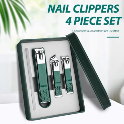 Picture of All In One Nail Cutter Box – 4 Set Nail Clippers - NR Mart-2024 - Multicolor