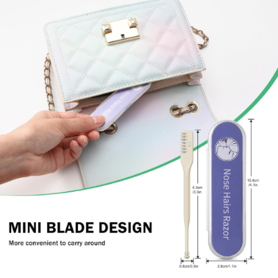 Picture of Nose Hair Cleaner 3Pcs Double Head Nose Hair Trimer - NR Mart-2024 - Multicolor