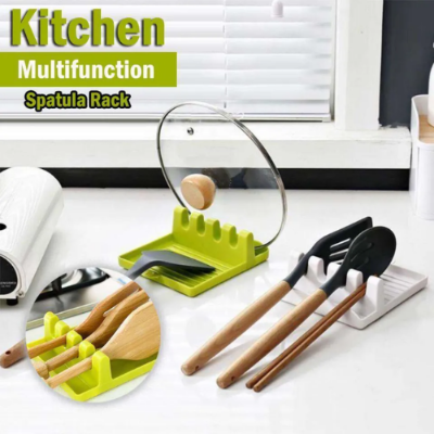 Picture of 1 Piece Multi Function Ladle Spoon Rest Holder-Kitchen Organizers-Nr mart - Multicolor